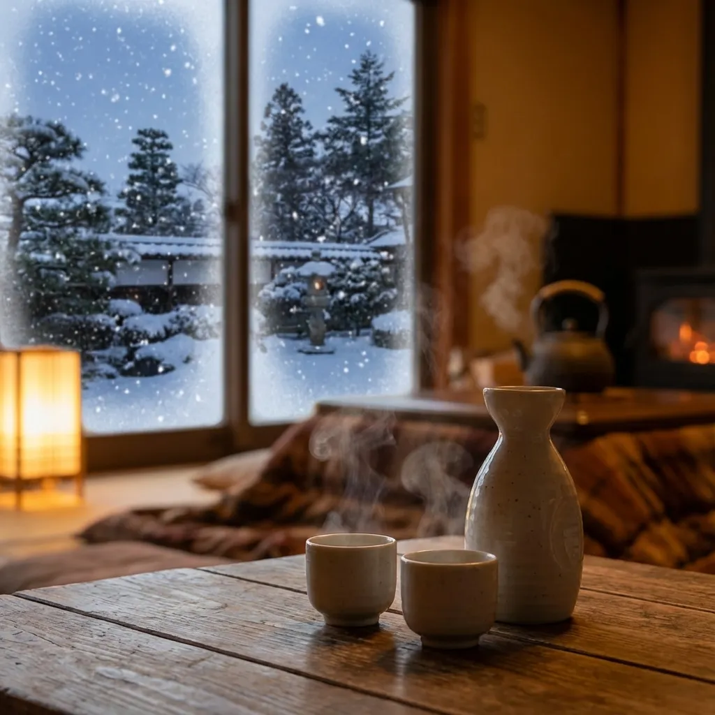 冬に楽しむ日本酒特集 | 熱燗・こたつ・雪見酒