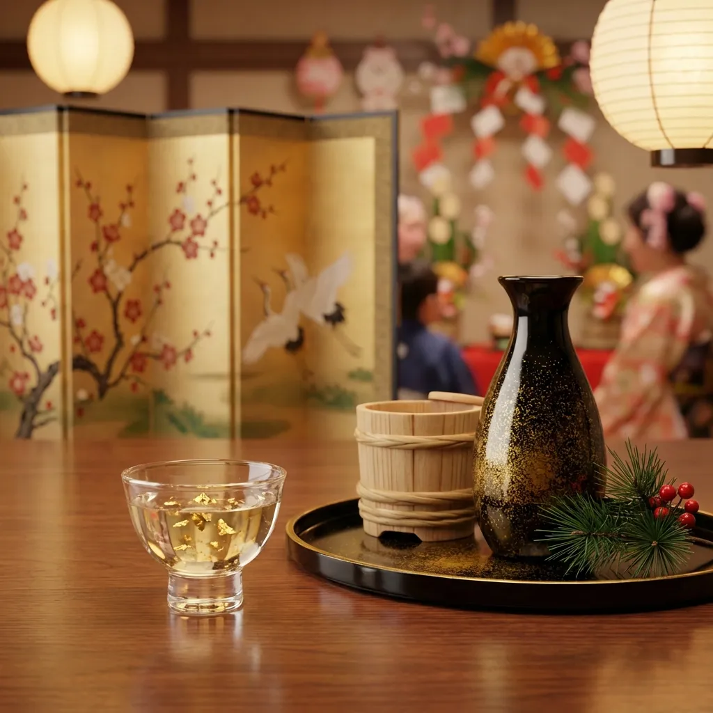 1月生まれの方へ贈る誕生日プレゼント | 金箔・祝い酒