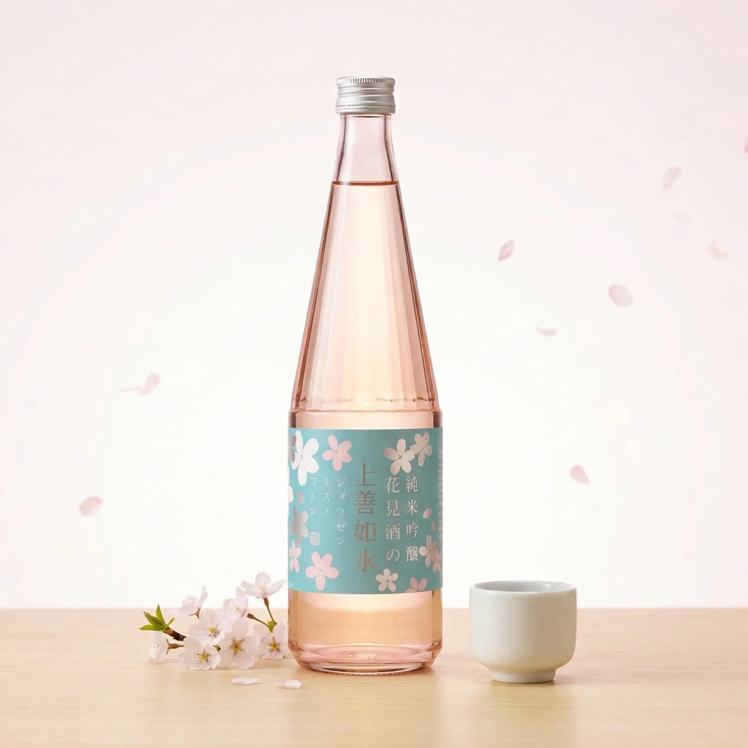 花見酒の上善如水 純米吟醸